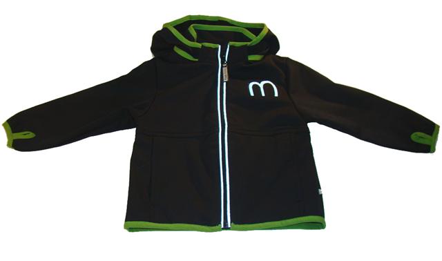 Bild MinyMo-- Svart Soft shell jacka storlek 98