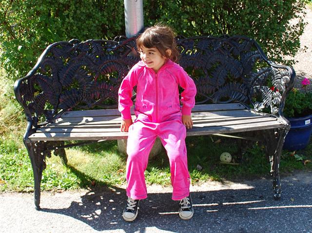 Bild Molo- Chockrosa veloursuit