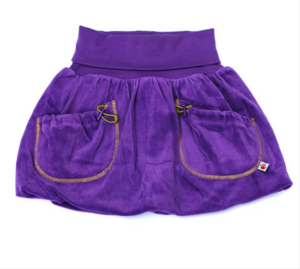 Bild Molo- Lila velourkjol