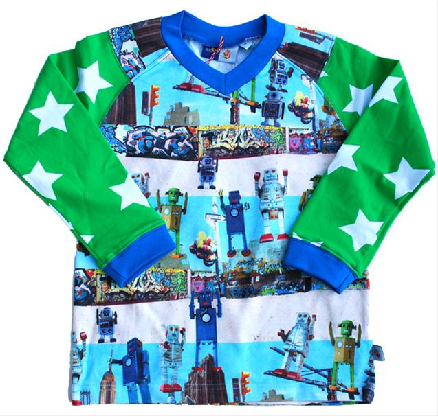 Bild Molo-Tröja med robotar