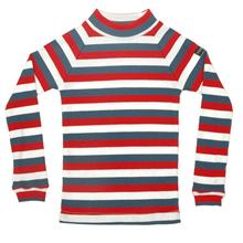 Bild Moonkids - Långarmad T-shirt, blå, röd, vit