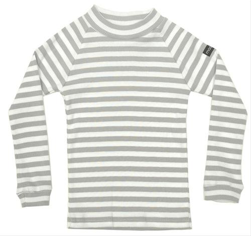 Bild Moonkids - Vit/grå randig tröja