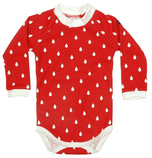 Bild Moonkids- Röd body droppar