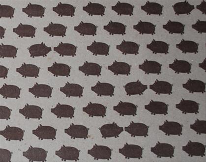 Bild Natur med bruna grisar