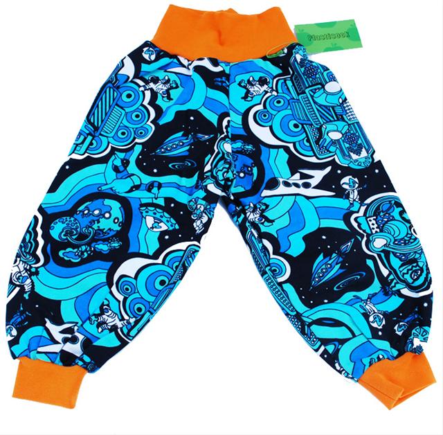 Bild Plastisock-Rymdbyxor i collegetyg