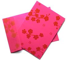 Bild Presentkort-Röda blommor