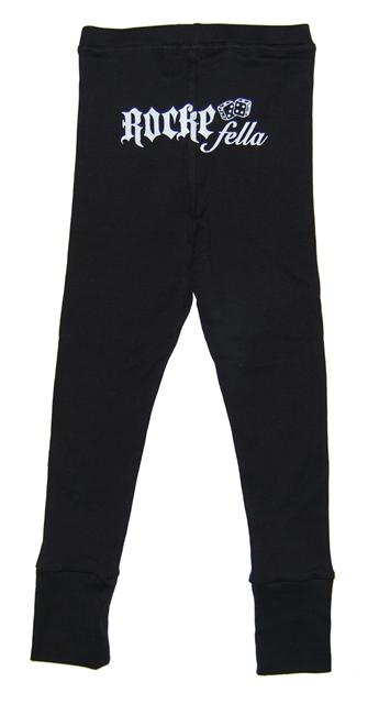 Bild Rockefella-Långkallingar/leggings Svarta