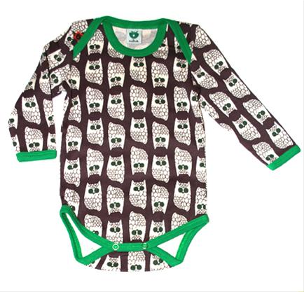 Bild Småfolk - Body med ugglor