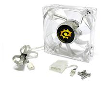 Bild Silent Crystal LED Fan 80mm Red-Blue 