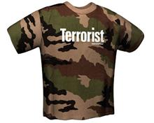 Bild TERRORIST Desert T-Shirt - S