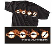 Bild Choose your Weapon T-Shirt - XL
