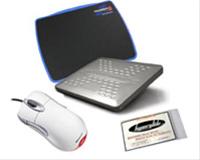 Bild Thunder8 Blue + Intellimouse 1.1 + Hyperglides 