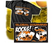 Bild Global Warming Rocks T-Shirt - L