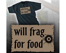 Bild Will frag for food T-Shirt - S