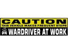 Bild Wardriver at work - KlistermÃ¤rke 