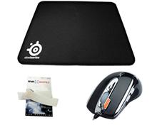 Bild SteelSerie Qck Mass + A4Tech X-718F + MaxSkatez 