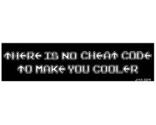 Bild There is no cheat code - KlistermÃ¤rke 