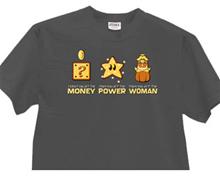 Bild Money Power Woman T-Shirt - XXL