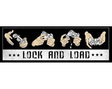Bild Lock and Load - KlistermÃ¤rke 