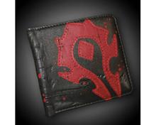 Bild World of Warcraft Horde Crest LÃ¤derplÃ¥nbok 