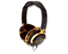 Bild Earpollution Nerve Pipe - Svart/Leopard Fur 