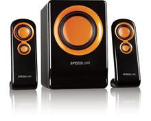 Bild Vivente 2.1 Subwoofer System, black/orange 