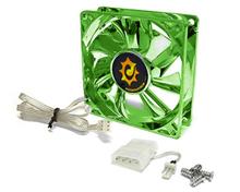 Bild Silent Anodized LED Fan 80mm Green 
