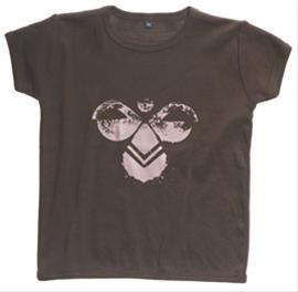 Bild Brun/Rosa T-shirt--Hummel storlek 116