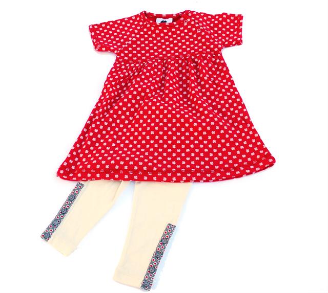 Bild Hollys-- Röd klänning storlek 68