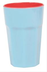 Bild Rice Melamin Latte Mugg Mint/Coral