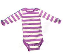 Bild Katvig-Body lila/vit storlek 74