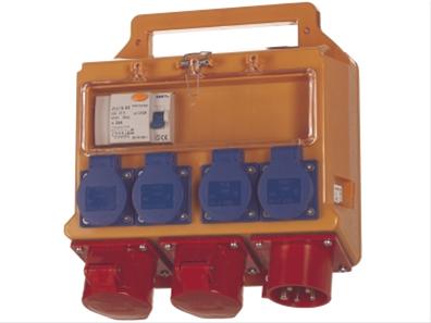 Bild BYGGCENTRAL 16A MED SÄKRING