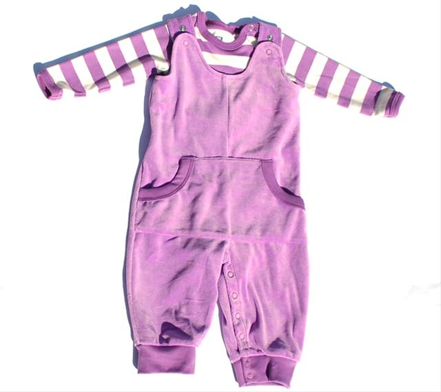 Bild Katvig-Heldräkt lila storlek 74