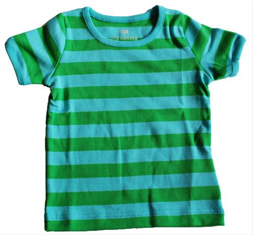 Bild Katvig-T-shirt Blå/grön