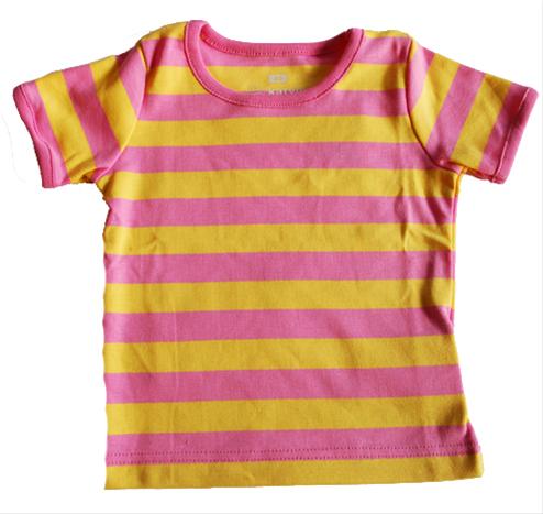 Bild Katvig-T-shirt Rosa/gul