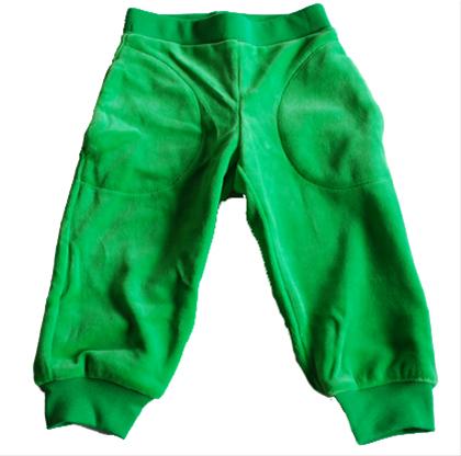 Bild Katvig-Velourbyxor gröna