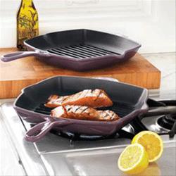 Bild Le Creuset Kvadratisk grillpanna 26 cm Lila