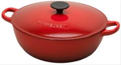 Bild Le Creuset Stekgryta 32 cm 7 Liter Röd