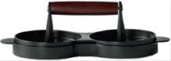 Bild Hamburgerpress Dubbel Nonstick Aluminium
