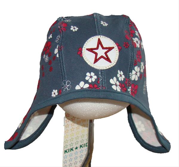 Bild KIK KID- Speedy grå med blommor 0-2 mån