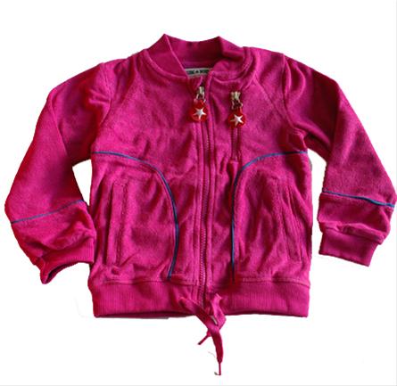 Bild KIK KID--Lila/rosa frottéjacka