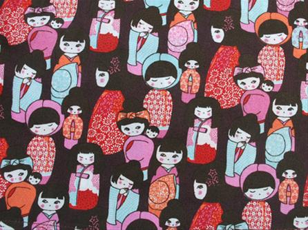 Bild KIK KID--Omlottklänning Chinese storlek 74