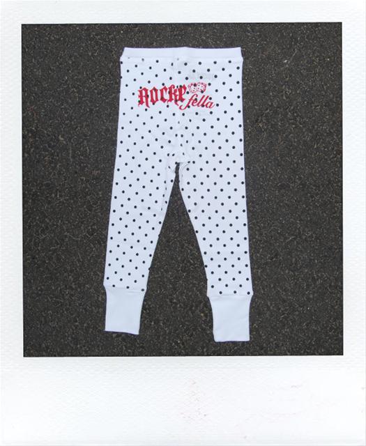 Bild Långkallingar/leggings Dots--Rockefella 4-5 år