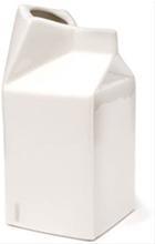 Bild Seletti Mjölkpaket Mjölkkanna Porslin Vit