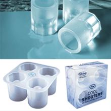 Bild Cool Shooters Silikonform till 4 Shootglas av is - Gör 4st glas av is