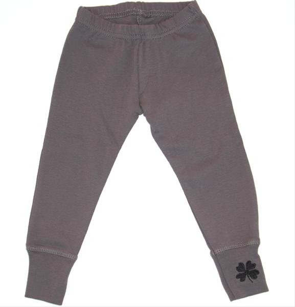 Bild Leggins, grå med ett klöver-Holly´s storlek 656