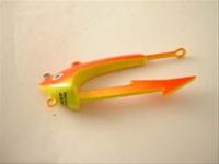 Bild Havsfiske Giant Baithead 200 gr, orange/gul