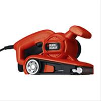 Bild KA86 Black & Decker Bandslip 720 W, 75 mm, 200 m/min, dammup