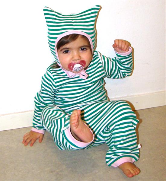 Bild MinyMo--Randiga byxor storlek 68