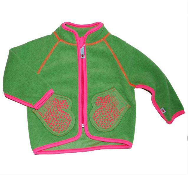 Bild Molo- Grön fleece med fickor